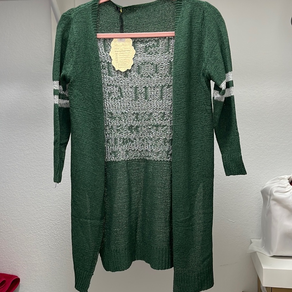 Green Cardigan